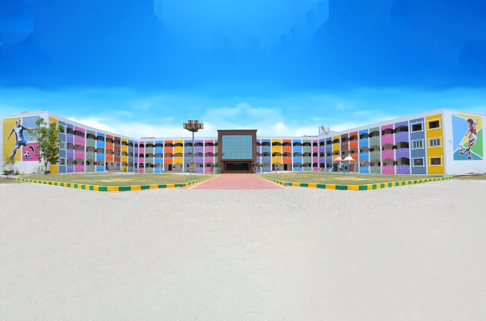 Smiles India Vidyashram campus building